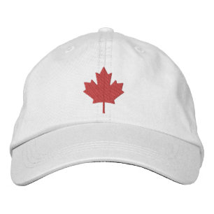 Canada Maple Leaf Embroidered Hat