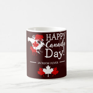 Canada Maple Leaf, Happy canada day, 1st of July Coffee Mug