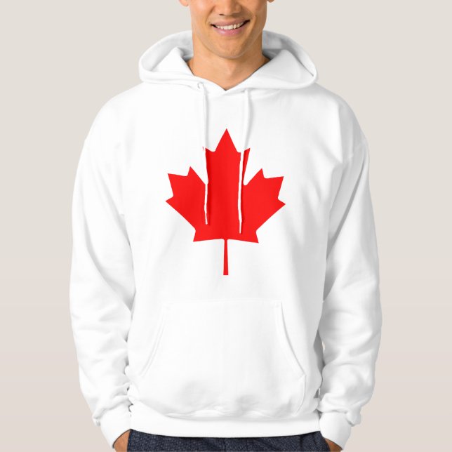 Canada Maple Leaf Hoodie (Front)
