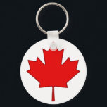 Canada Maple Leaf Keychain<br><div class="desc">A graphic vector (for high quality printing) of a Canada Maple leaf on a variety of products.</div>