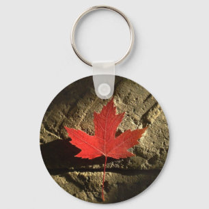 Canada Maple Leaf Keychain