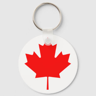Canada Maple Leaf Keychain
