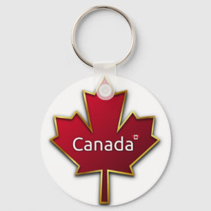 Canada Maple Leaf Keychain