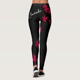 Canada Maple Leaf Leggings