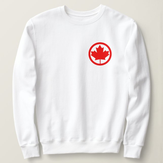 Canada Maple Leaf   Sweatshirt (Design Front)