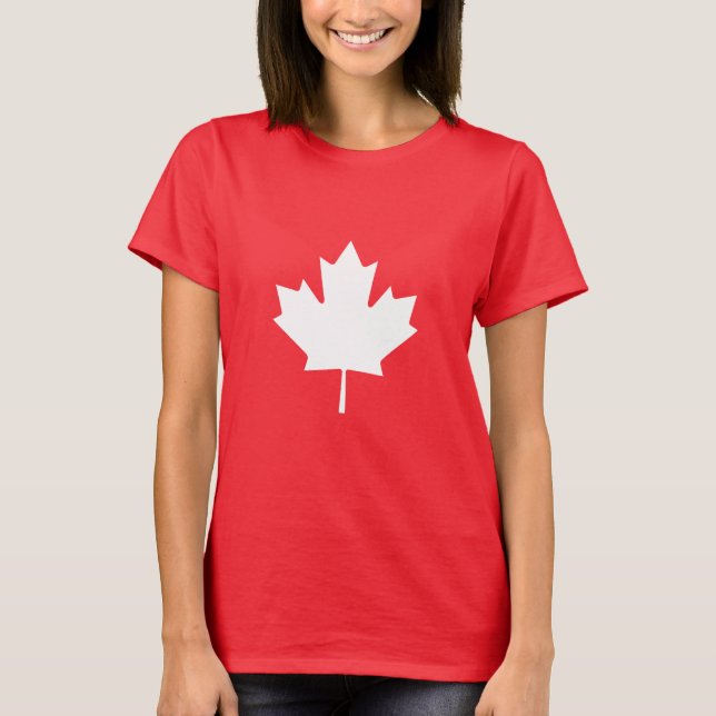 Canada Maple Leaf T-Shirt (Front)