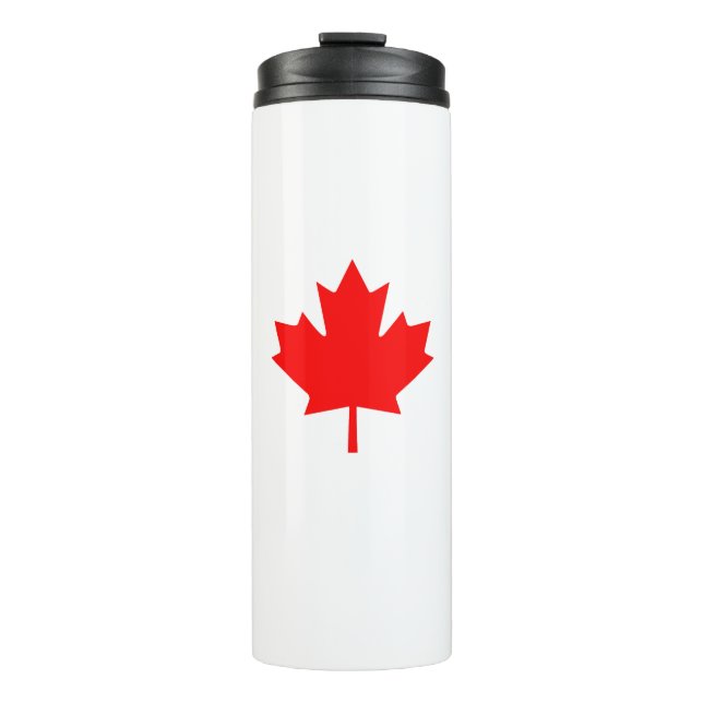 Canada maple leaf thermal tumbler (Front)