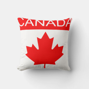 Canada Maple Leaf Throw Pillow