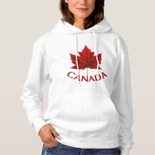 Canada Maple Leaf  Women's Hoodie Hooded Shirt