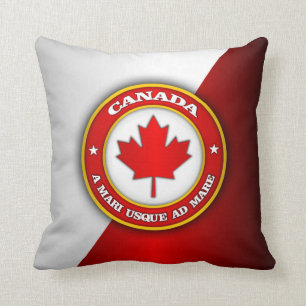 Canada Medallion Throw Pillow