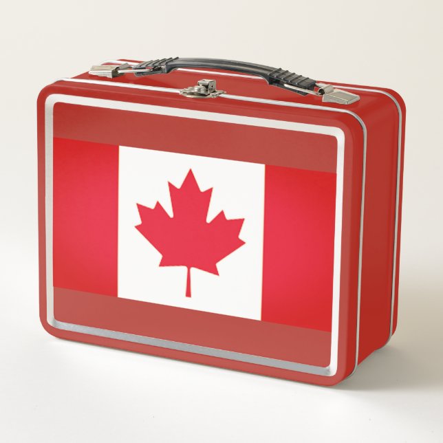 CANADA METAL LUNCH BOX (Front)