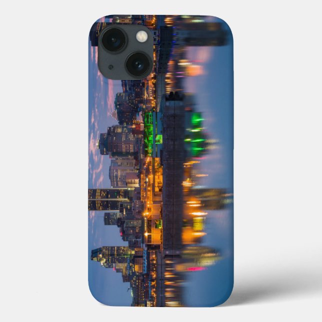 Canada, Montreal, skyline and Old Port Case-Mate iPhone Case (Back)