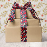 Canada Moose Christmas Winter Satin Ribbon<br><div class="desc">Add a touch of Canadian wilderness to your holiday gift wrapping with this unique satin ribbon. Featuring a festive pattern of moose, evergreen trees, and winter accents, this ribbon brings a cozy, rustic charm to any Christmas decor. Ideal for wrapping presents, DIY crafts, or seasonal decorating, this ribbon captures the...</div>