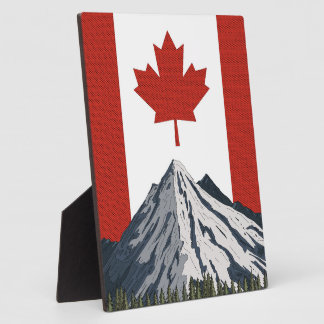 Canada Mountain Travel poster Plaque