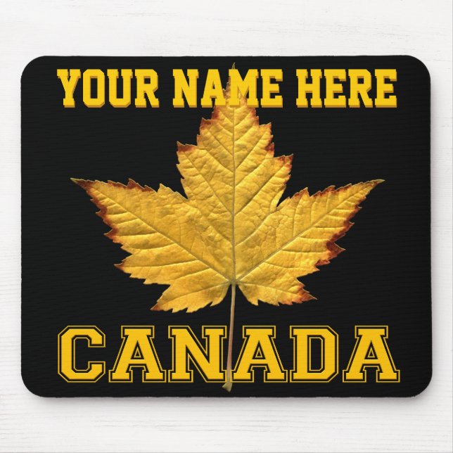 Canada Mousepad Custom Canada Varsity Mousepad (Front)