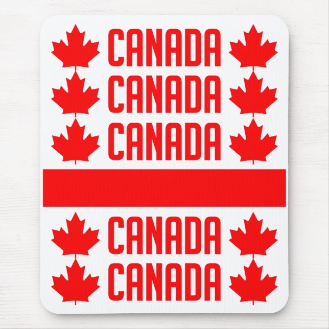 Canada mousepad, customize mouse pad (Front)