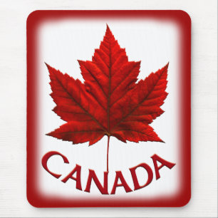Canada Mousepad Red Canada Maple Leaf Mousepad