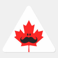 Canada Moustache - A moustache on red maple