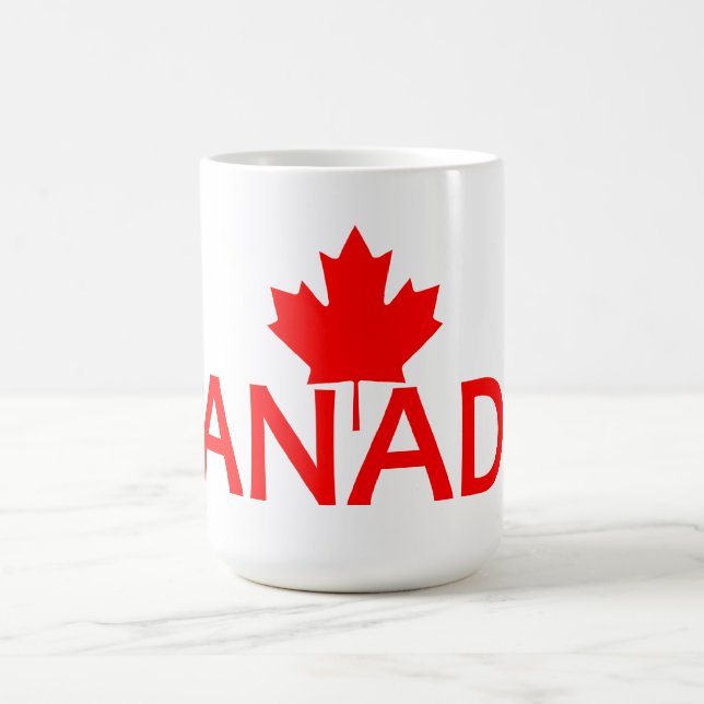 Canada mug - choose style & colour (Center)