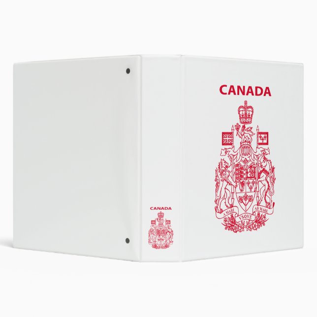 Canada national emblem binder (Background)