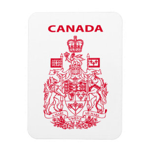 Canada national emblem magnet