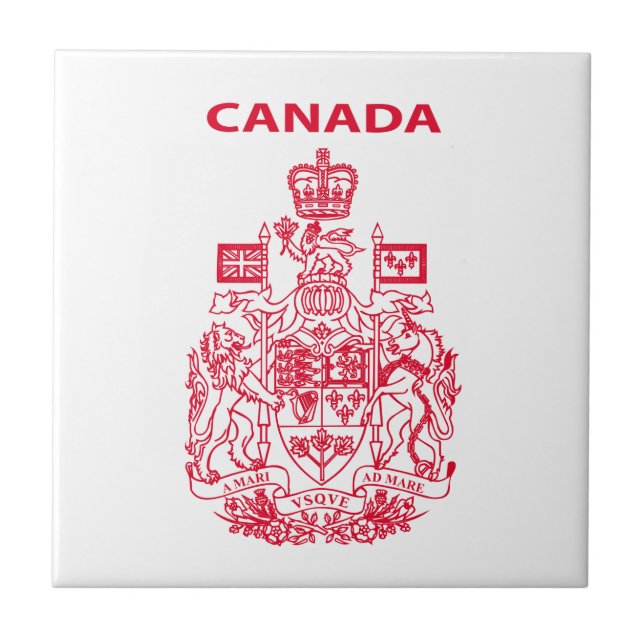 Canada national emblem tile (Front)