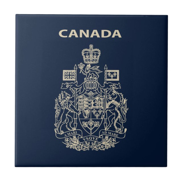 Canada national emblem tile (Front)