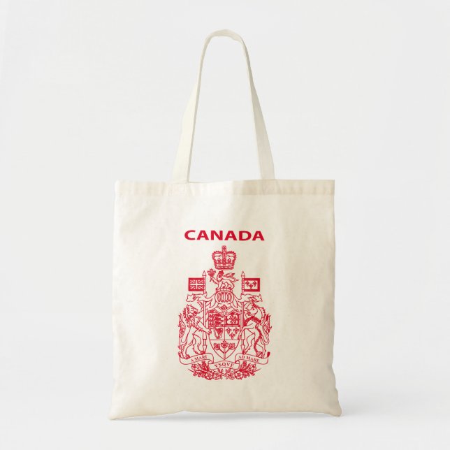 Canada national emblem tote bag (Front)