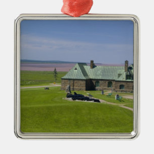 Canada, New Brunswick, Aulac. Fort Cumberland Metal Ornament
