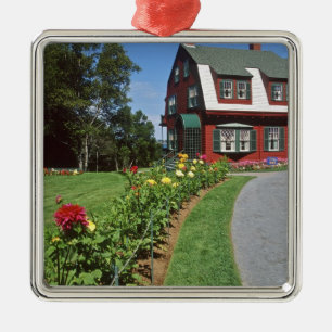 Canada, New Brunswick, Campobello Island. 2 Metal Ornament