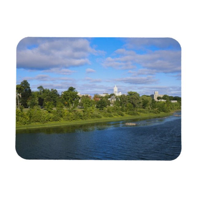 Canada, New Brunswick, Fredericton, City view Magnet (Horizontal)