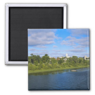Canada, New Brunswick, Fredericton, City view Magnet