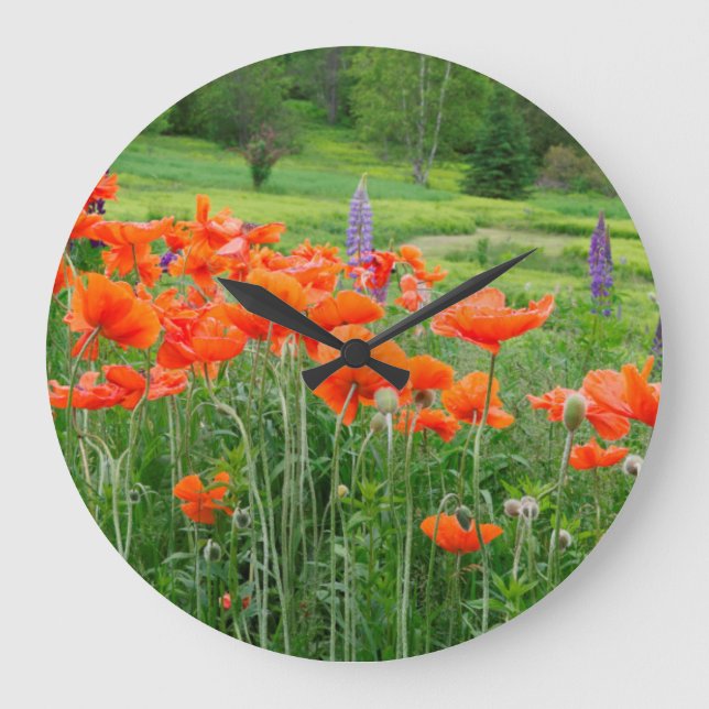 Canada, New Brunswick, . Landscape Large Clock (Front)