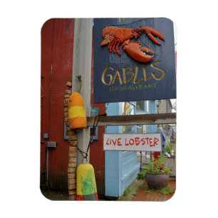 Canada, New Brunswick, St Andrews. Colourful Magnet