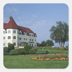 Canada, New Brunswick, St Andrews. The Fairmont Square Sticker
