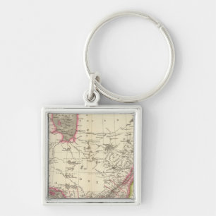 Canada, New Brusnwick, and Nova Scotia Keychain