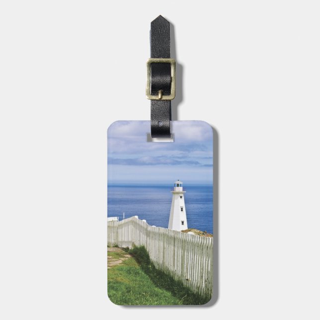Canada, Newfoundland, Cape Spear National 2 Luggage Tag (Front Vertical)