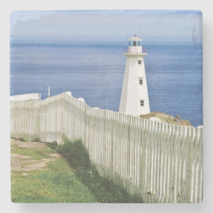 Canada, Newfoundland, Cape Spear National 2 Stone Coaster