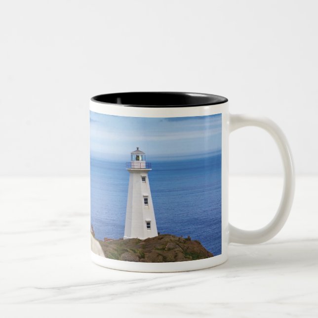 Canada, Newfoundland, Cape Spear National 3 Two-Tone Coffee Mug (Right)