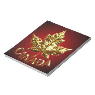 Canada Notepad Gold Medal Canada Souvenir Notepad