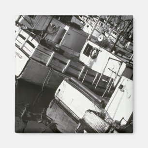 Canada, Nova Scotia, Digby. Fishing boats Magnet