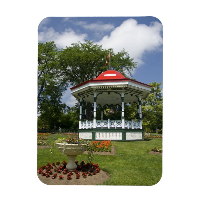 Canada, Nova Scotia, Halifax, Public Gardens. 2 Magnet (Vertical)