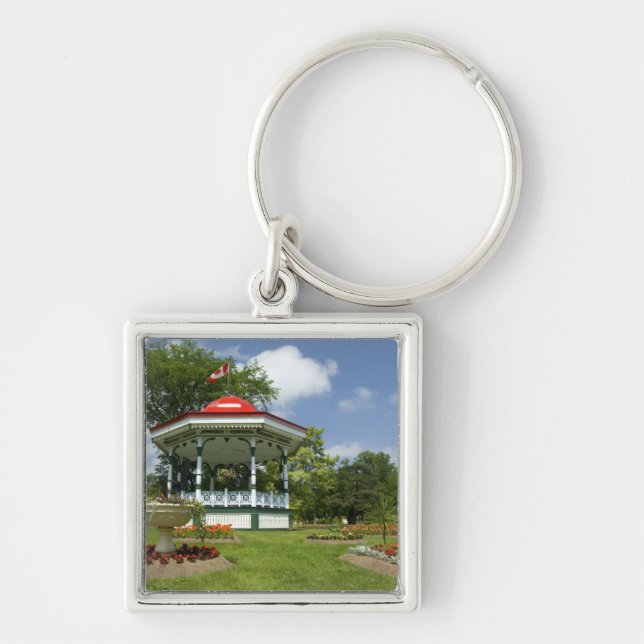 Canada, Nova Scotia, Halifax, Public Gardens. Keychain (Front)