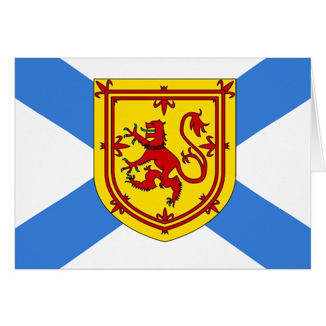 Canada Nova Scotia High quality Flag (Front Horizontal)