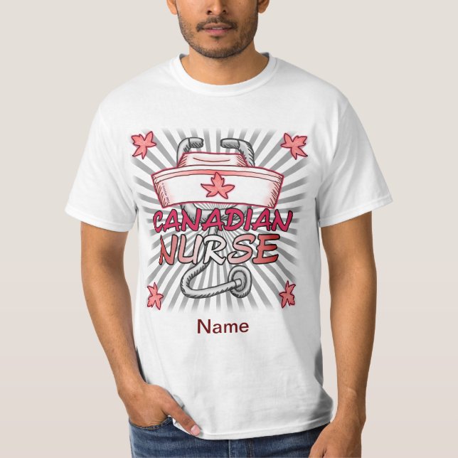 Canada Nurse T-Shirt (Front)