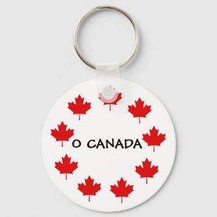CANADA O CANADA KEYCHAIN