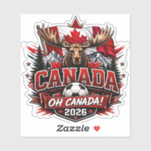 Canada Oh Canada 2026 Soccer Fan