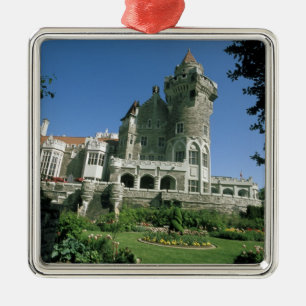 Canada, Ontario, Toronto. Historic Casa Loma Metal Ornament
