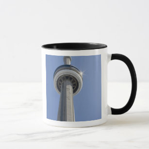 Canada, Ontario, Toronto. Top of CN Tower with Mug