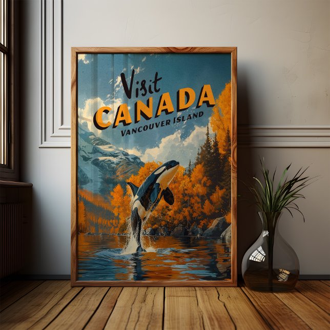 Canada Orca Poster – Vancouver Island Art (Creator Uploaded)
